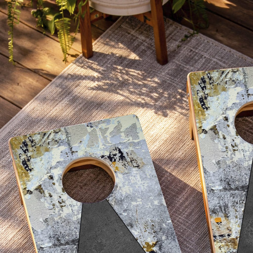 1ft x 2ft Graphic Travel Cornhole Set | Modern Play Collection | Heirloom Boulevard