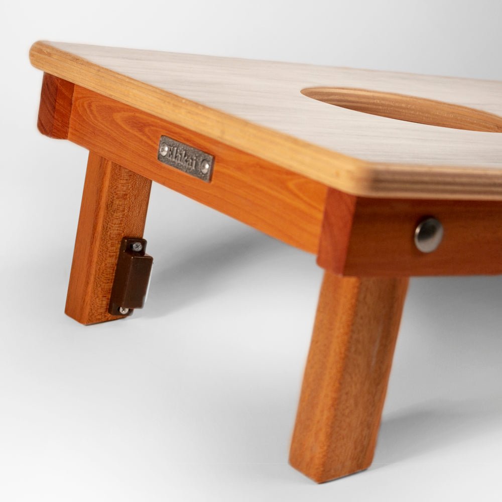 Elakai 1ft x 2ft Graphic Wood Travel Cornhole Set | Modern Angle Collection | Heirloom Boulevard