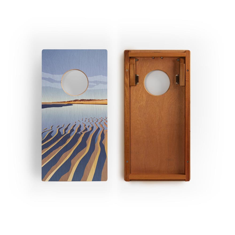 Elakai 1ft x 2ft Graphic Wood Travel Cornhole Set | National Parks Inspired Collection | Heirloom Boulevard