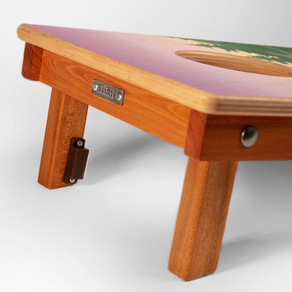 Elakai 1ft x 2ft Graphic Wood Travel Cornhole Set | National Parks Inspired Collection | Heirloom Boulevard