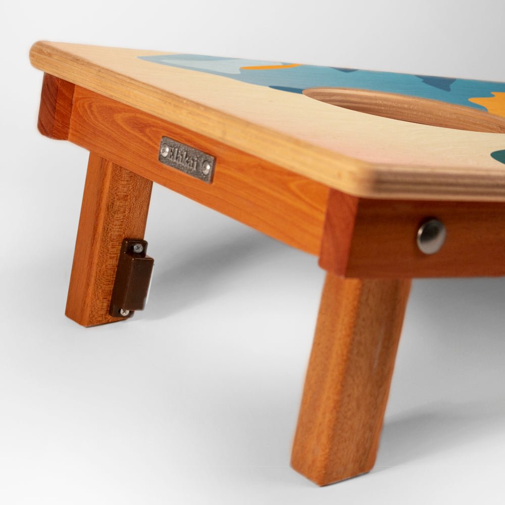 Elakai 1ft x 2ft Graphic Wood Travel Cornhole Set | National Parks Inspired Collection | Heirloom Boulevard