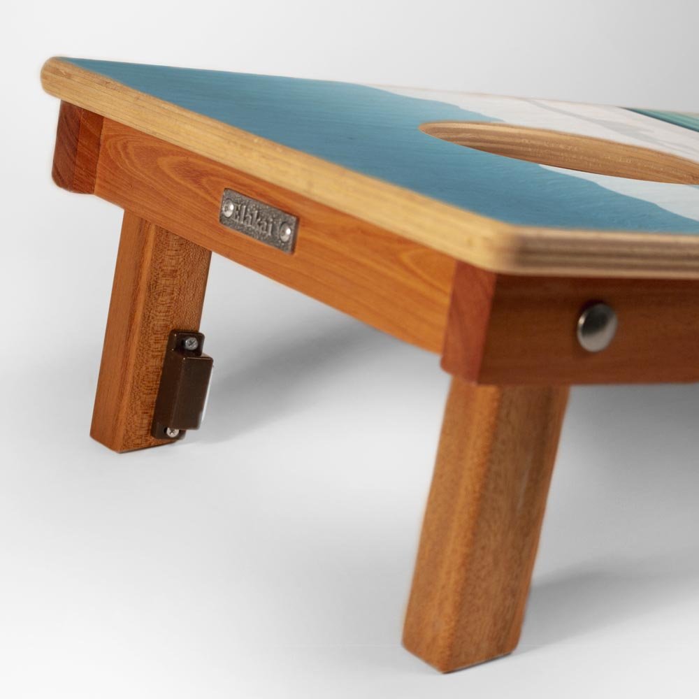 Elakai 1ft x 2ft Graphic Wood Travel Cornhole Set | National Parks Inspired Collection | Heirloom Boulevard