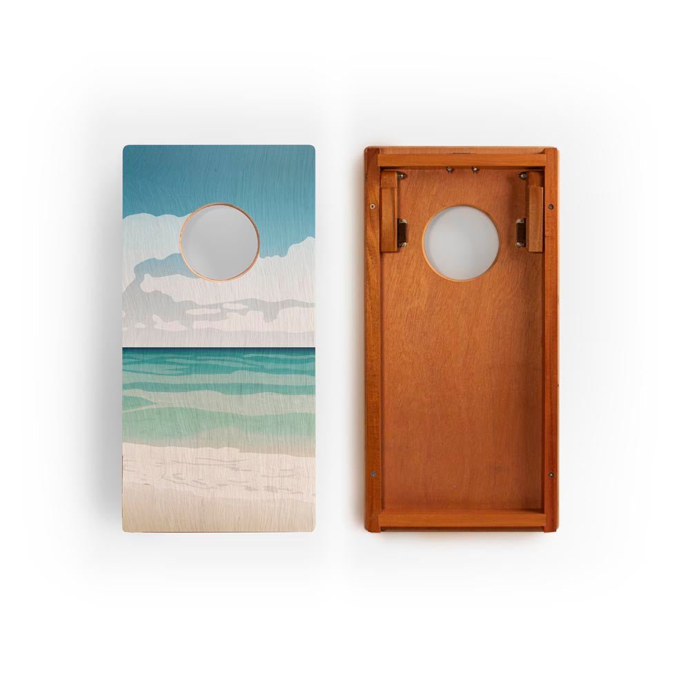 Elakai 1ft x 2ft Graphic Wood Travel Cornhole Set | National Parks Inspired Collection | Heirloom Boulevard