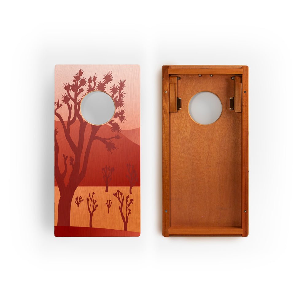 Elakai 1ft x 2ft Graphic Wood Travel Cornhole Set | National Parks Inspired Collection | Heirloom Boulevard