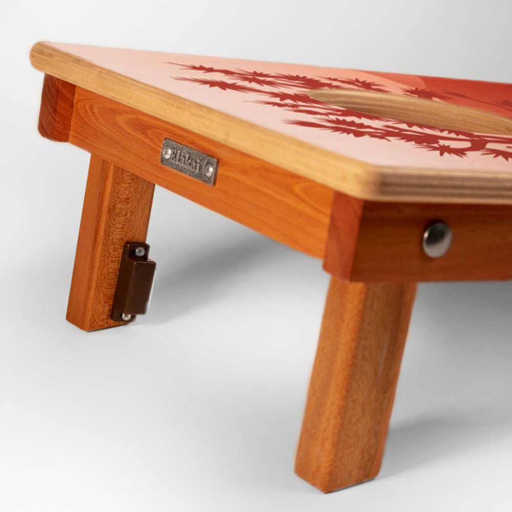 Elakai 1ft x 2ft Graphic Wood Travel Cornhole Set | National Parks Inspired Collection | Heirloom Boulevard