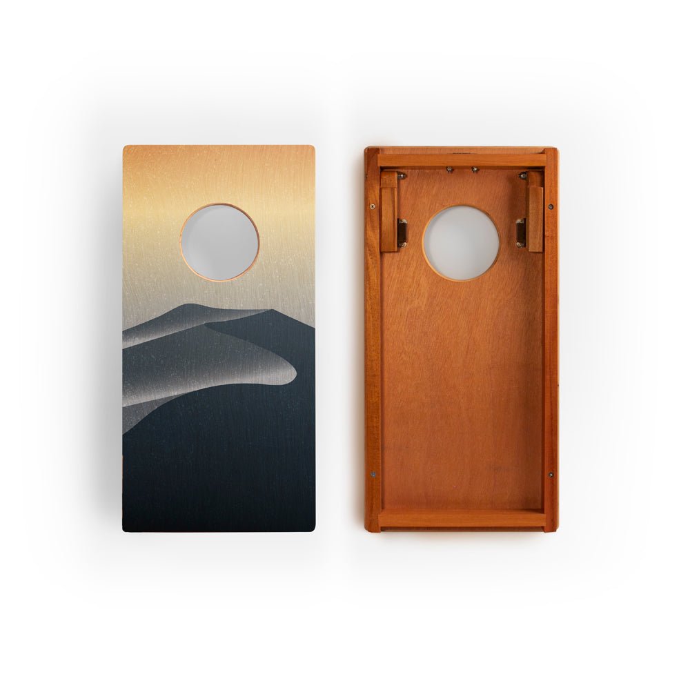 Elakai 1ft x 2ft Graphic Wood Travel Cornhole Set | National Parks Inspired Collection | Heirloom Boulevard