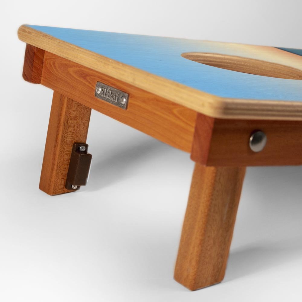 Elakai 1ft x 2ft Graphic Wood Travel Cornhole Set | National Parks Inspired Collection | Heirloom Boulevard