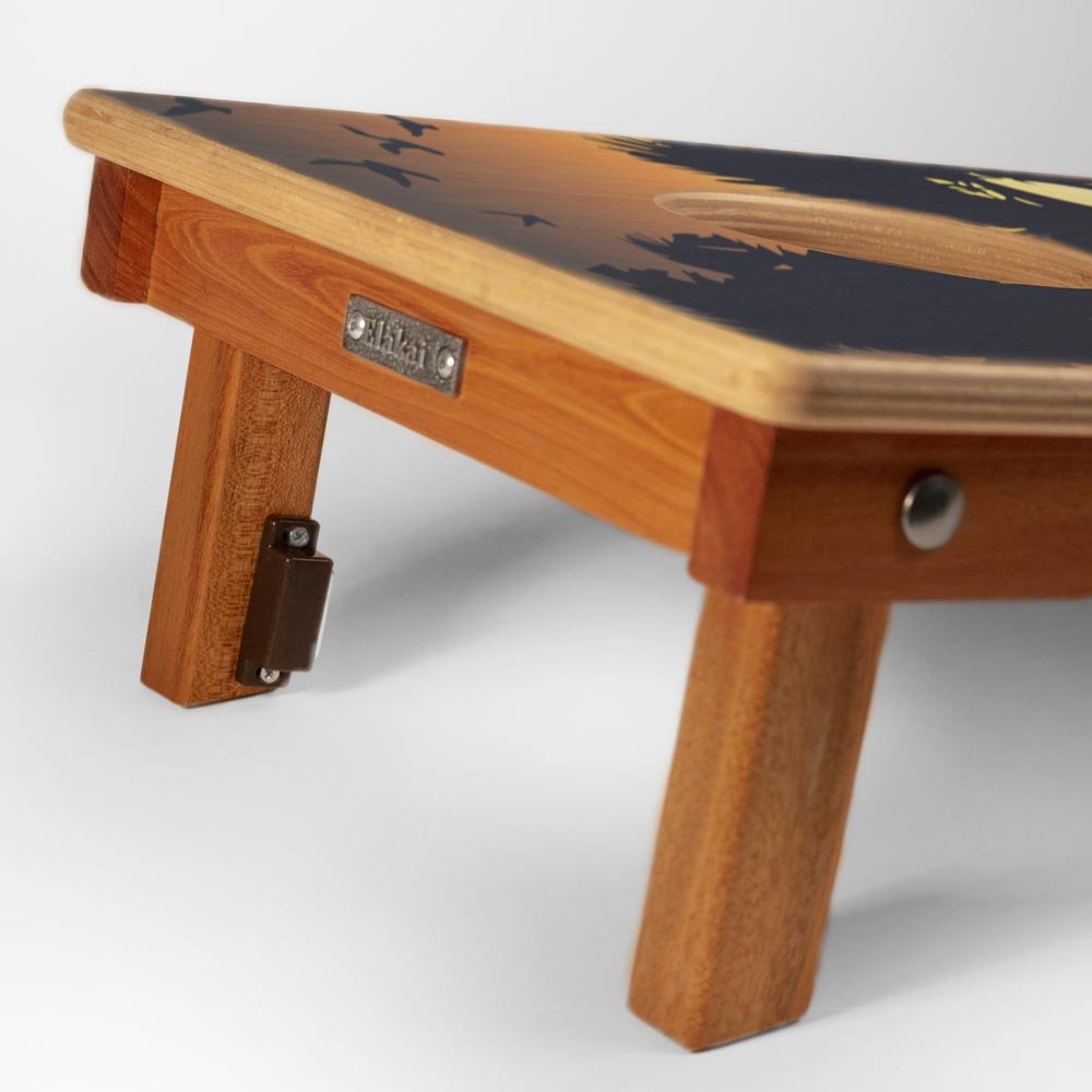 Elakai 1ft x 2ft Graphic Wood Travel Cornhole Set | National Parks Inspired Collection | Heirloom Boulevard