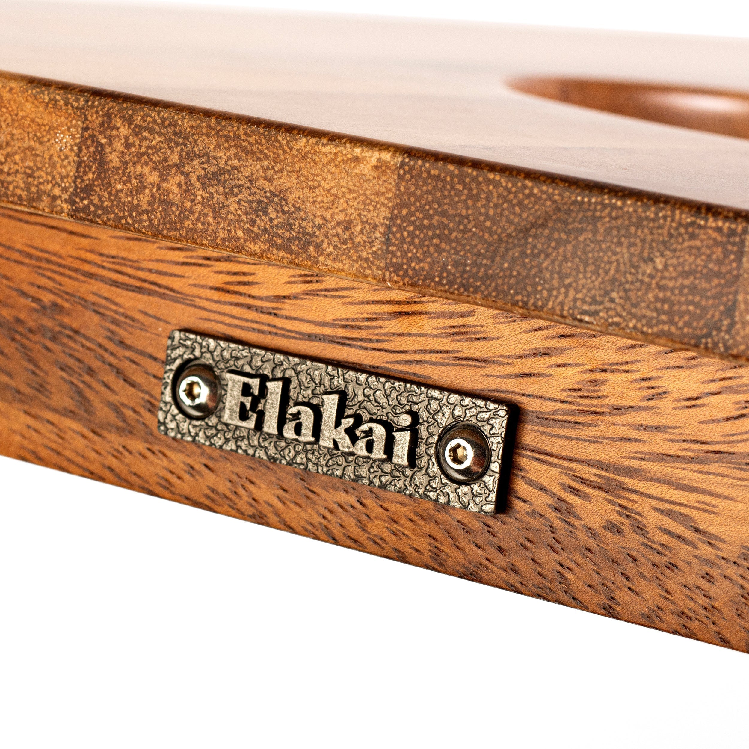 Elakai 1ft x 2ft Resin & Wood Travel Cornhole Set | Beach Wave | Heirloom Boulevard