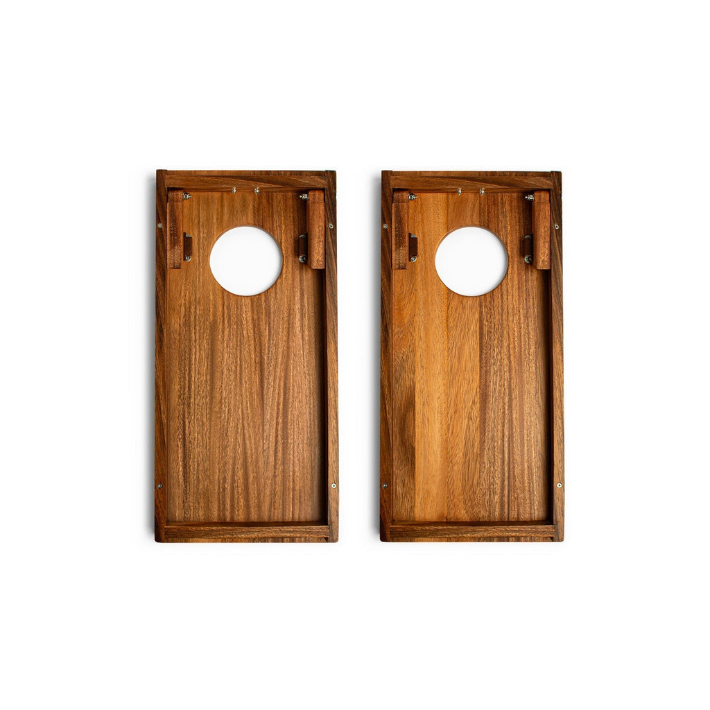 Elakai 1ft x 2ft Resin & Wood Travel Cornhole Set | Mountain Collection | Heirloom Boulevard