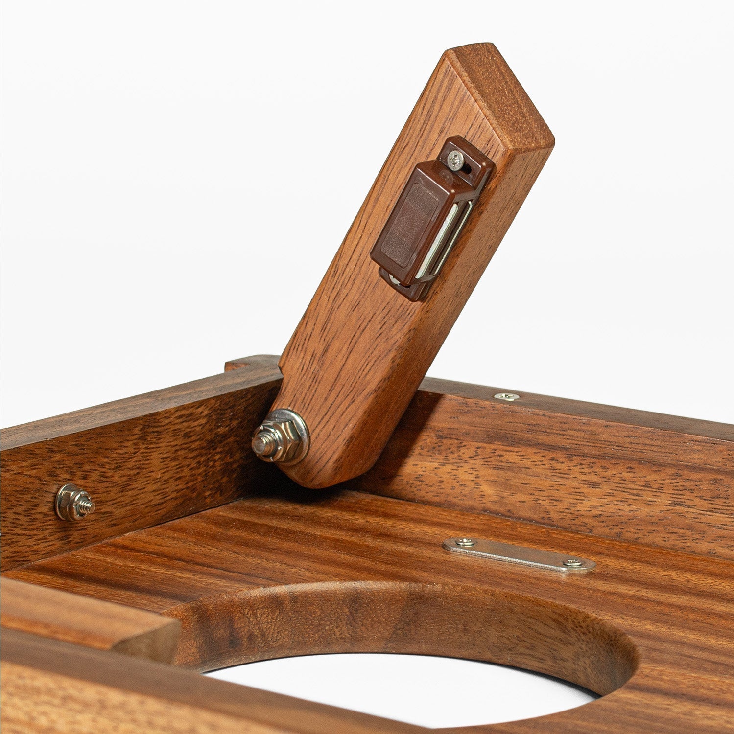 Elakai 1ft x 2ft Resin & Wood Travel Cornhole Set | Mountain Collection | Heirloom Boulevard