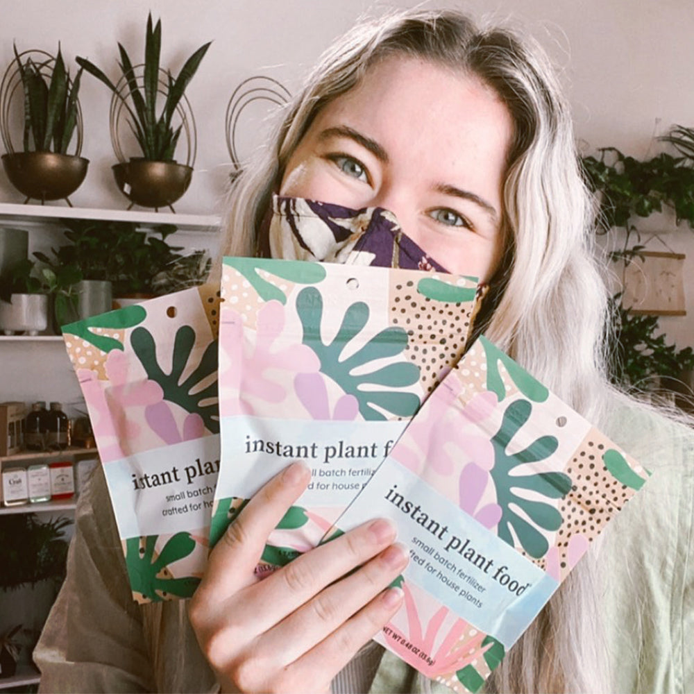 Instant Plant Food Instant Plant Food Tablets – 2 Pouches (4 Tablets per Pouch) - Plant Fertilizer for HOUSEPLANTS | Heirloom Boulevard