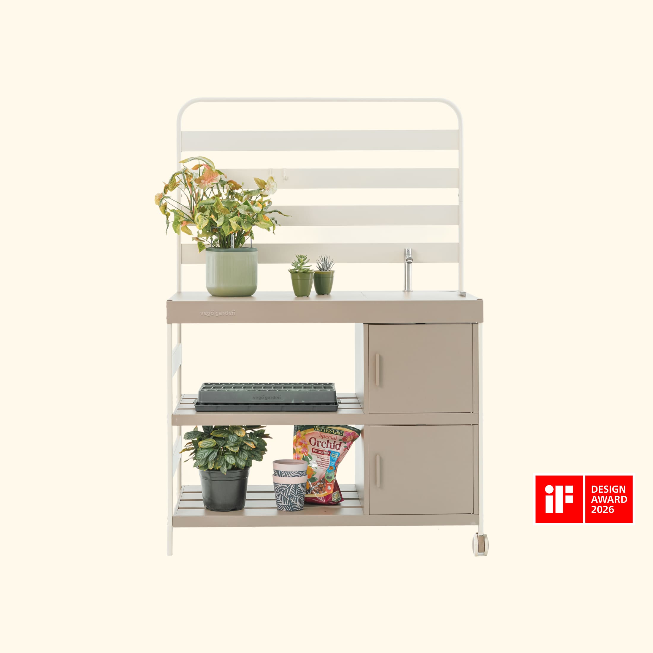 Vego Garden Garden Sink Station Cabinet Storage | Heirloom Boulevard