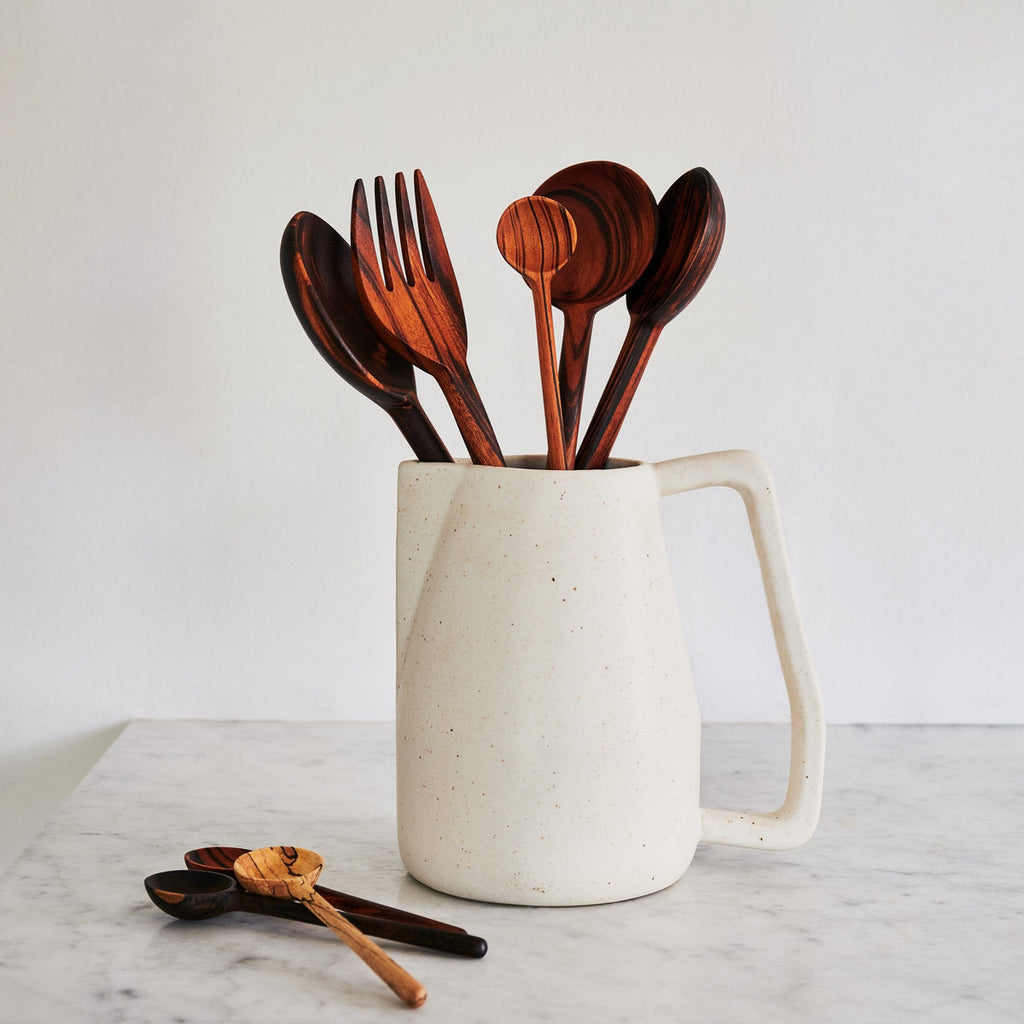 Bloomist Off-White Novah Pitcher | Heirloom Boulevard