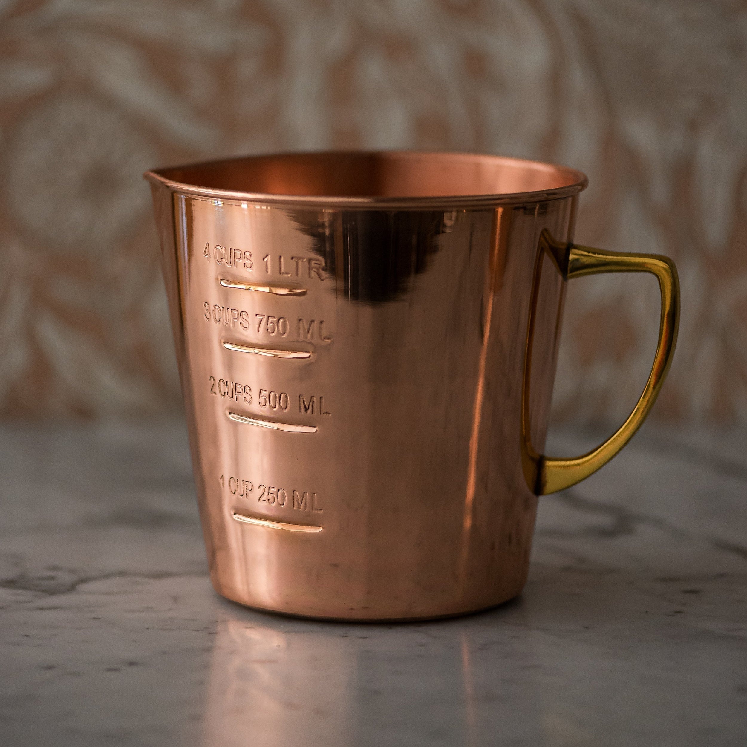 Galley & Fen Copper Liquid Measuring Cup 4 Cup | Heirloom Boulevard