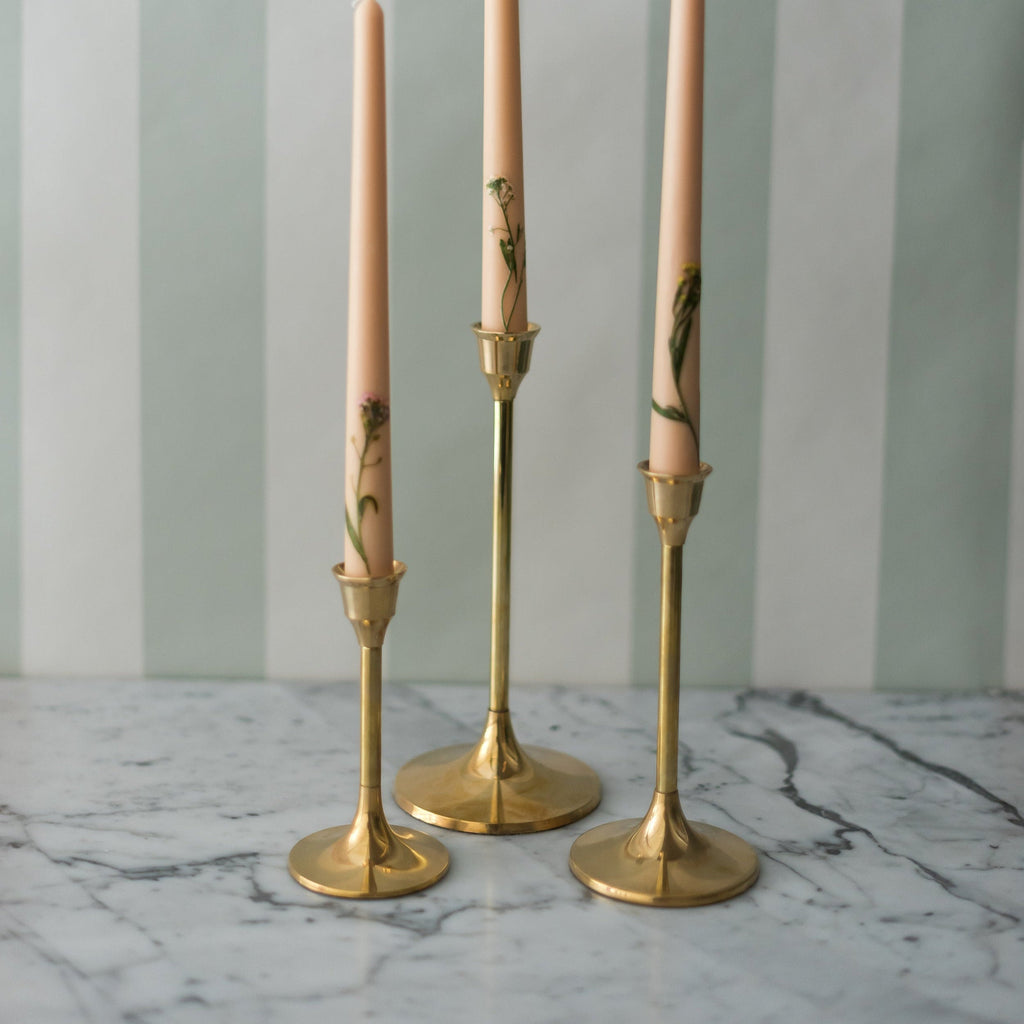 Galley & Fen Brass Candle Holders | Heirloom Boulevard