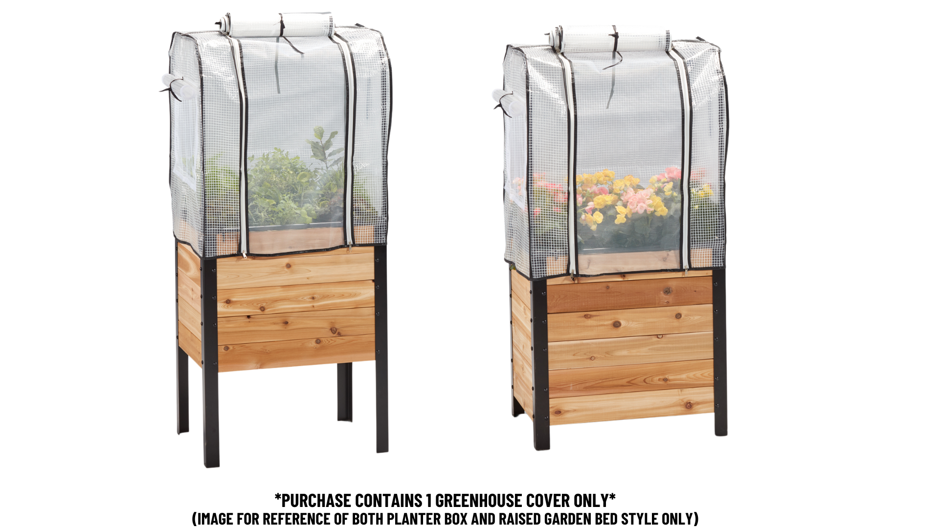 Cedar Planters Greenhouse Cover 18" x 24" | Heirloom Boulevard