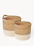 Kata Colorblock basket Set of 2 | Heirloom Boulevard