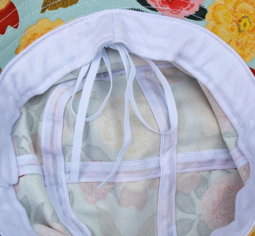 Cotton Bucket Sun Hat in Heirloom Garden | Heirloom Boulevard