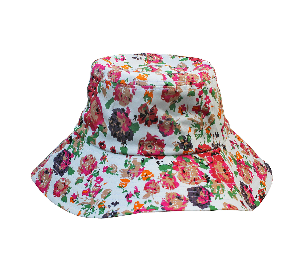 Cotton Bucket Sun Hat in Cottage Rose | Heirloom Boulevard