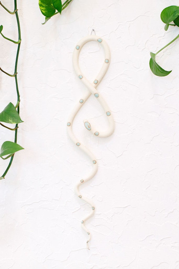 Carter + Rose, Ceramic Wall Snake Sylvia | Heirloom Boulevard