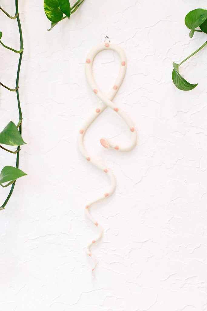 Carter + Rose, Ceramic Wall Snake Sofie | Heirloom Boulevard
