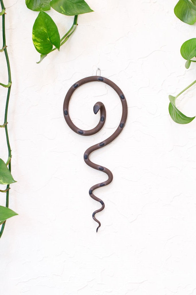 Carter + Rose, Medium Ceramic Wall Snake Carter + Rose | Heirloom Boulevard