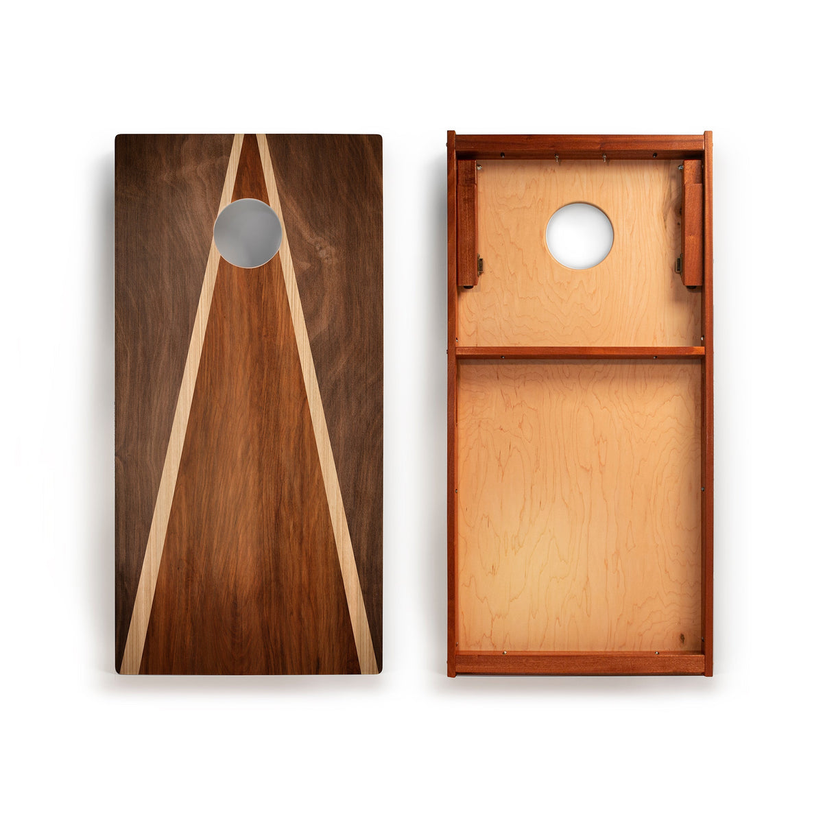 2ft x 4ft Graphic Wood Classic Cornhole Set | Classic Triangle Collection | Heirloom Boulevard