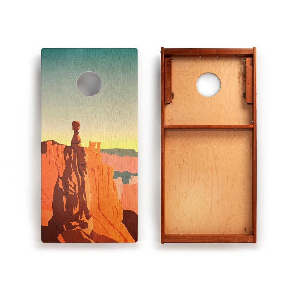 Elakai 2ft x 4ft Graphic Wood Classic Cornhole Set | National Parks Inspired Collection | Heirloom Boulevard