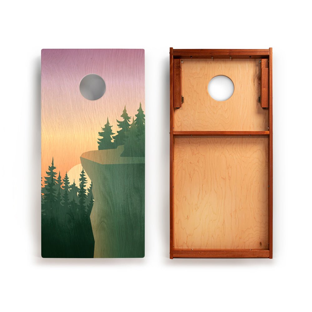 Elakai 2ft x 4ft Graphic Wood Classic Cornhole Set | National Parks Inspired Collection | Heirloom Boulevard