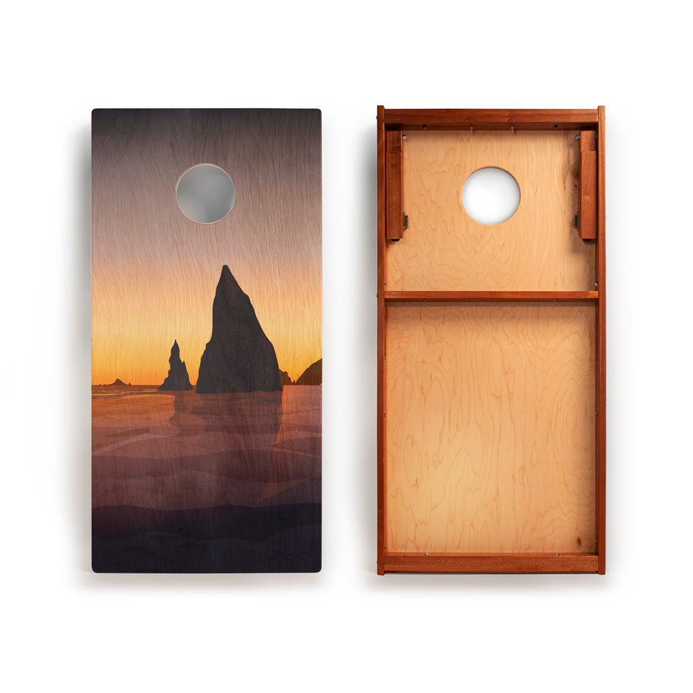 Elakai 2ft x 4ft Graphic Wood Classic Cornhole Set | National Parks Inspired Collection | Heirloom Boulevard