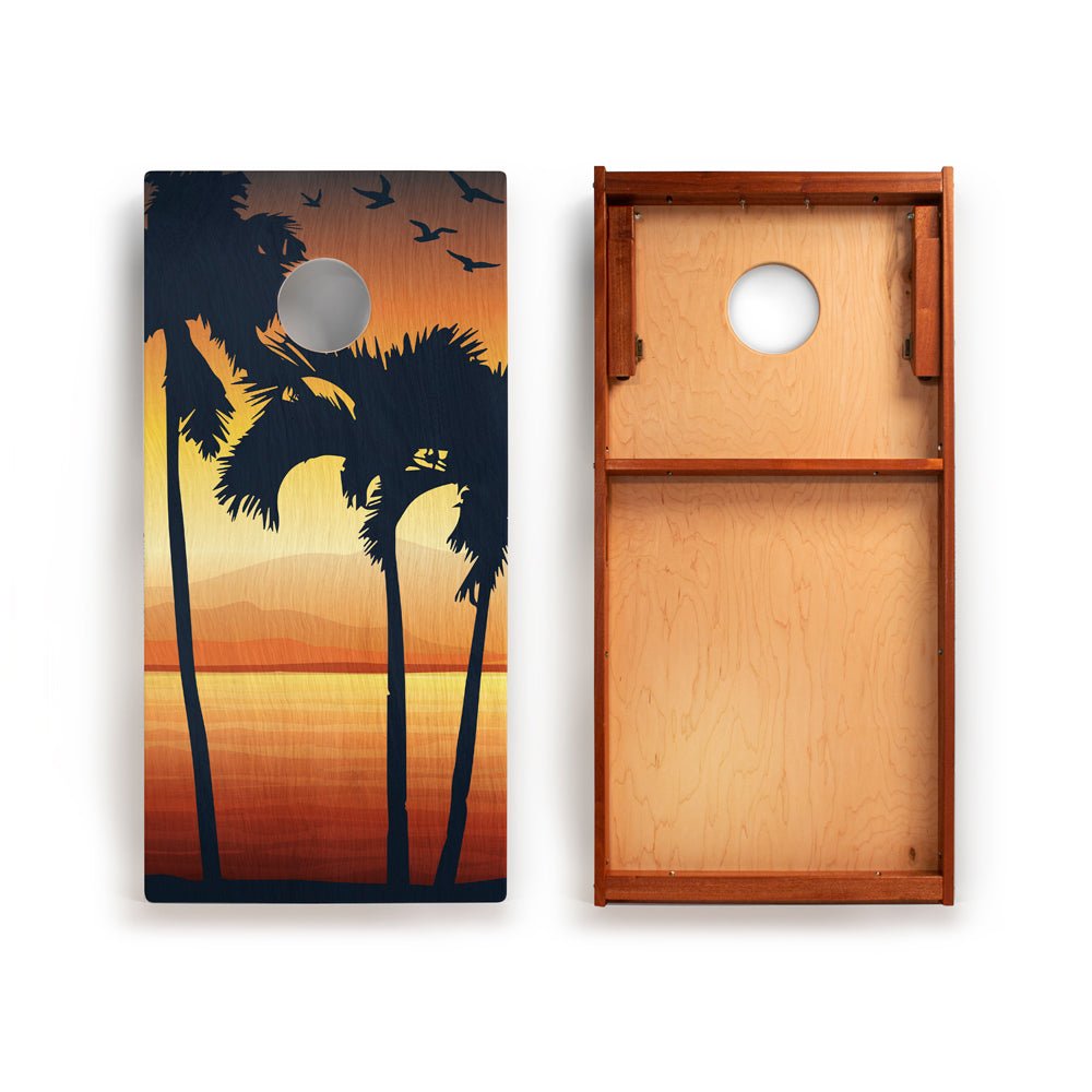 Elakai 2ft x 4ft Graphic Wood Classic Cornhole Set | National Parks Inspired Collection | Heirloom Boulevard