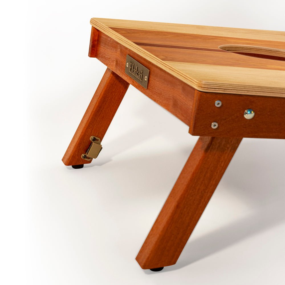 Elakai 2ft x 4ft Graphic Wood Classic Cornhole Set | Natural Surf Beach Collection | Heirloom Boulevard