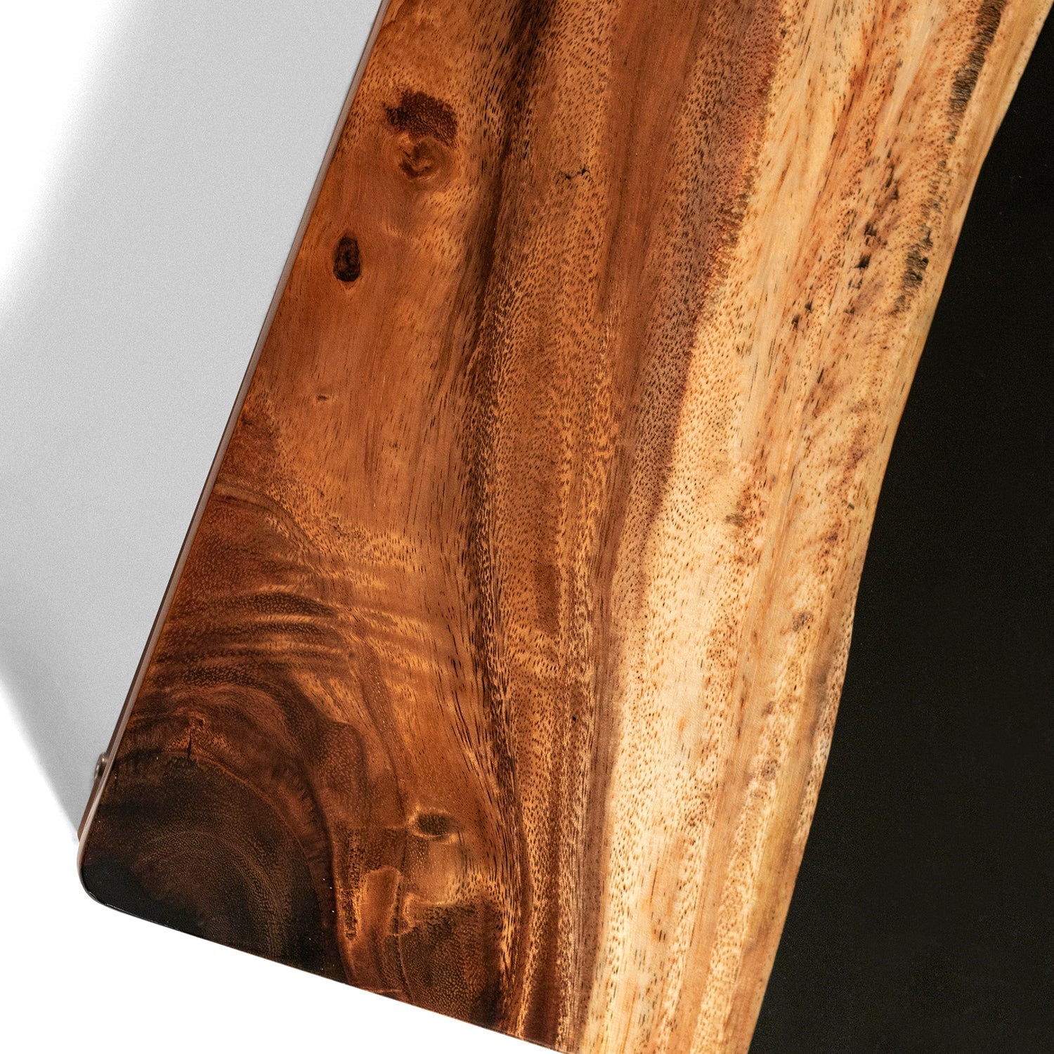 Elakai 2ft x 4ft Resin & Wood Classic Cornhole Set | Live Edge River Collection | Heirloom Boulevard