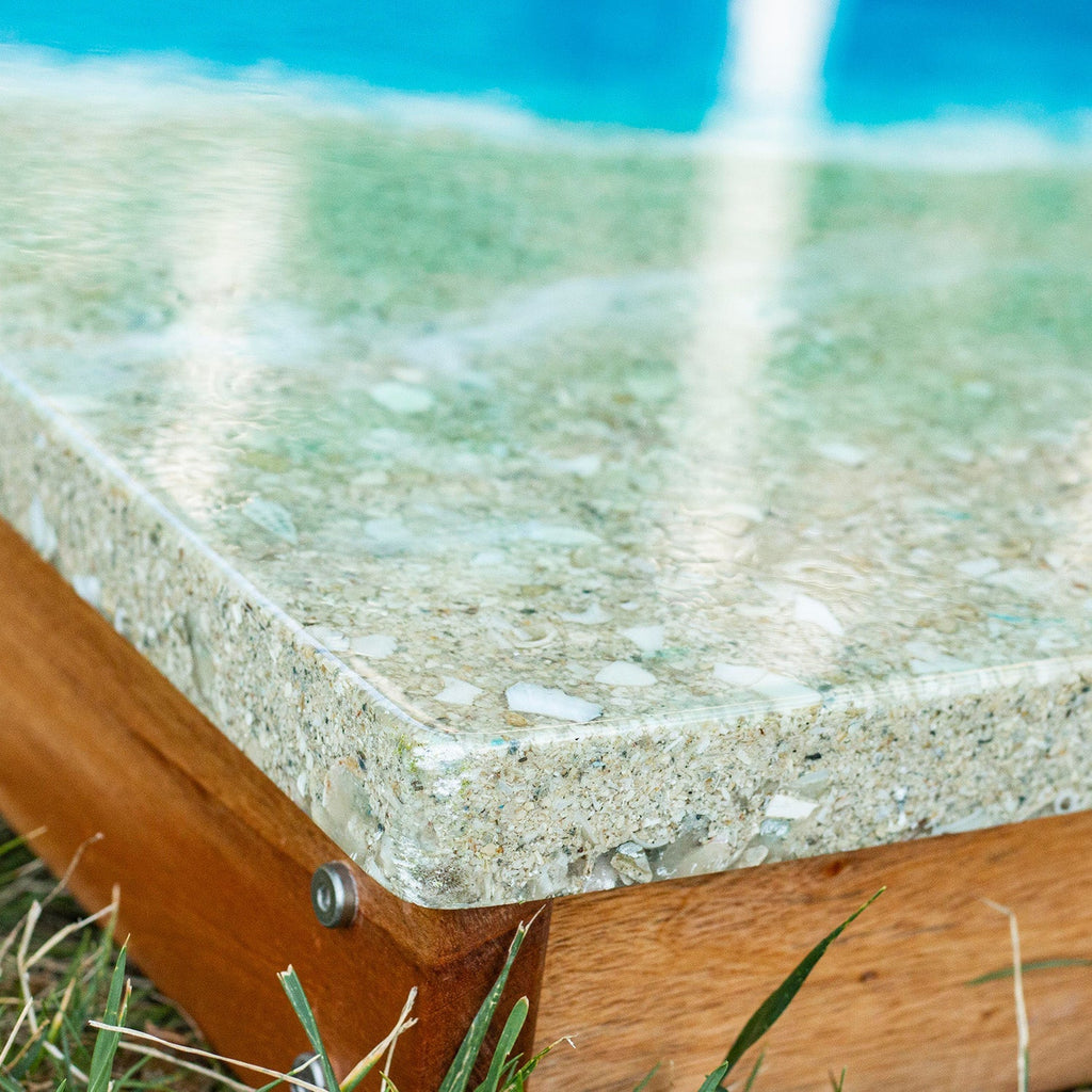 Elakai 2x4 The Beach Epoxy Resin Cornhole Boards | Heirloom Boulevard