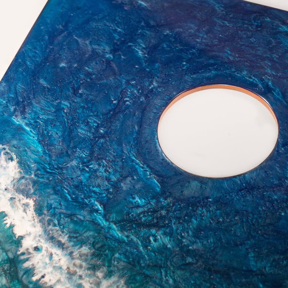 Elakai 2x4 The Beach Epoxy Resin Cornhole Boards | Heirloom Boulevard