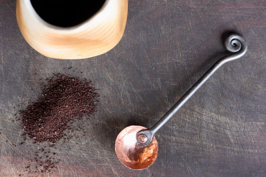 Wicks Forge Copper and Steel Coffee Scoop - 1 Tbsp | Heirloom Boulevard