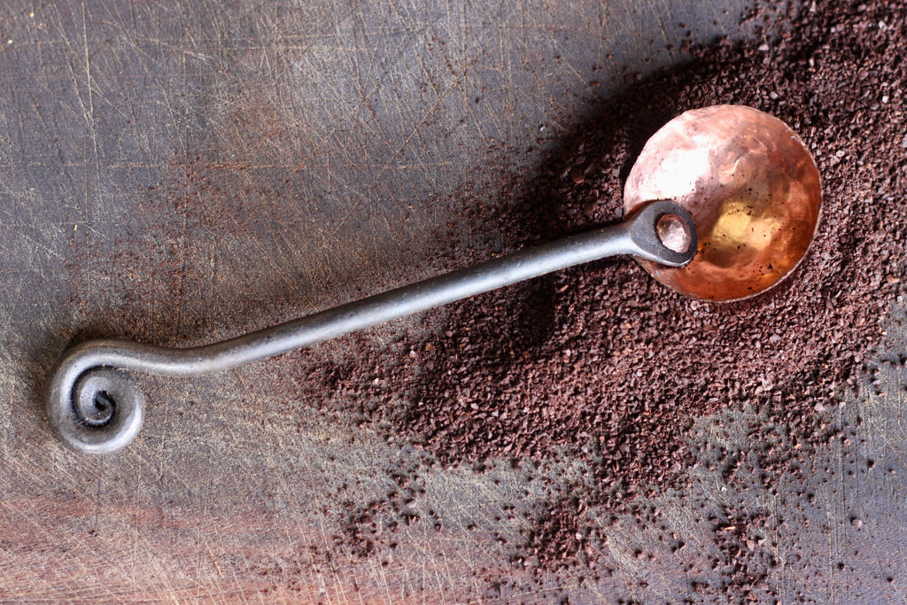 Wicks Forge Copper and Steel Coffee Scoop - 1 Tbsp | Heirloom Boulevard