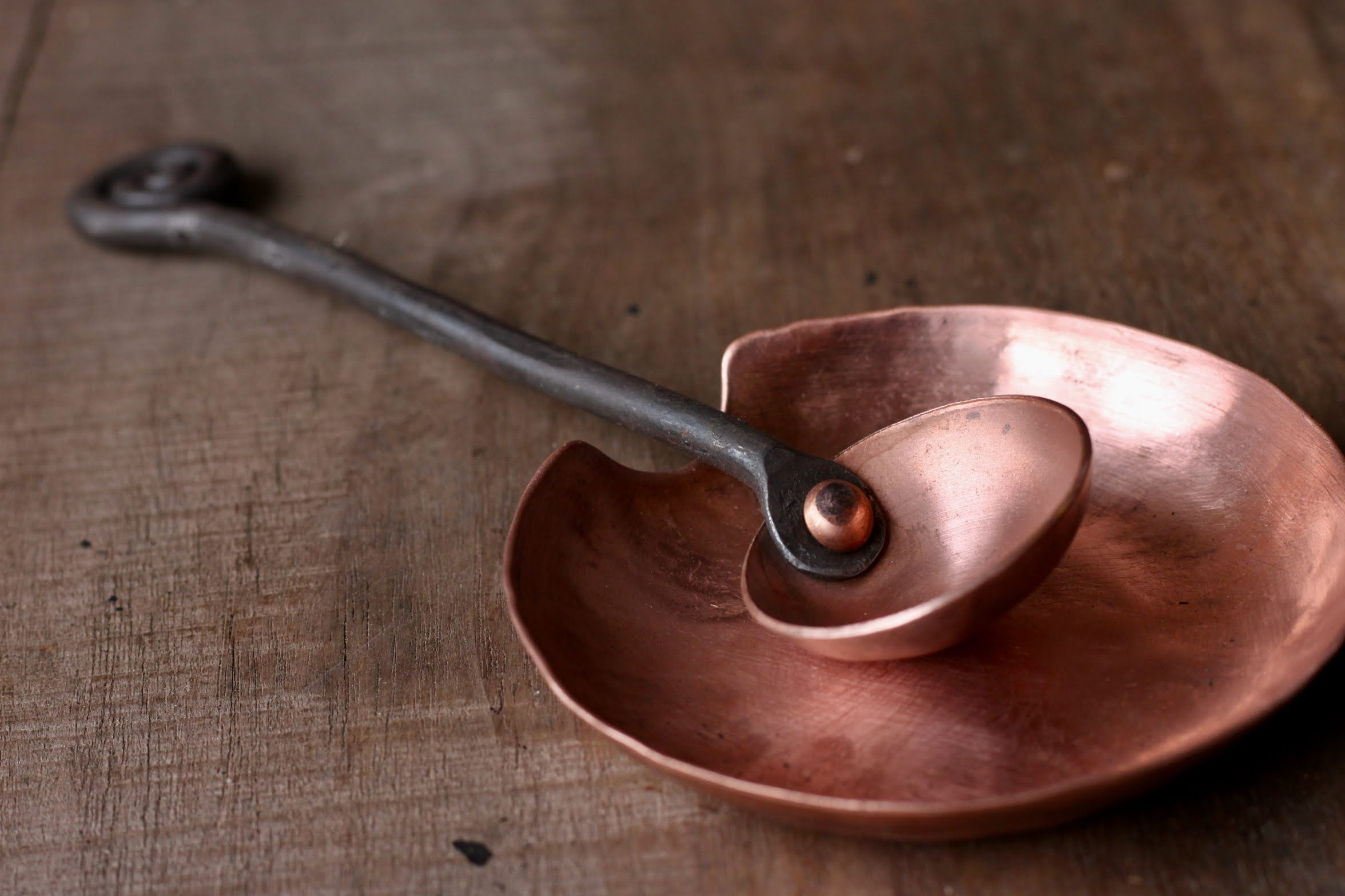 Wicks Forge Copper Spoon Rest | Heirloom Boulevard