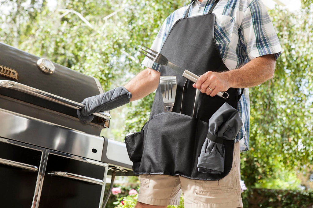 Oniva BBQ Apron Tote Pro Grill Set | Heirloom Boulevard