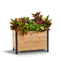 Cedar Planters 18" x 36" Planter Box - 24" TALL | Heirloom Boulevard