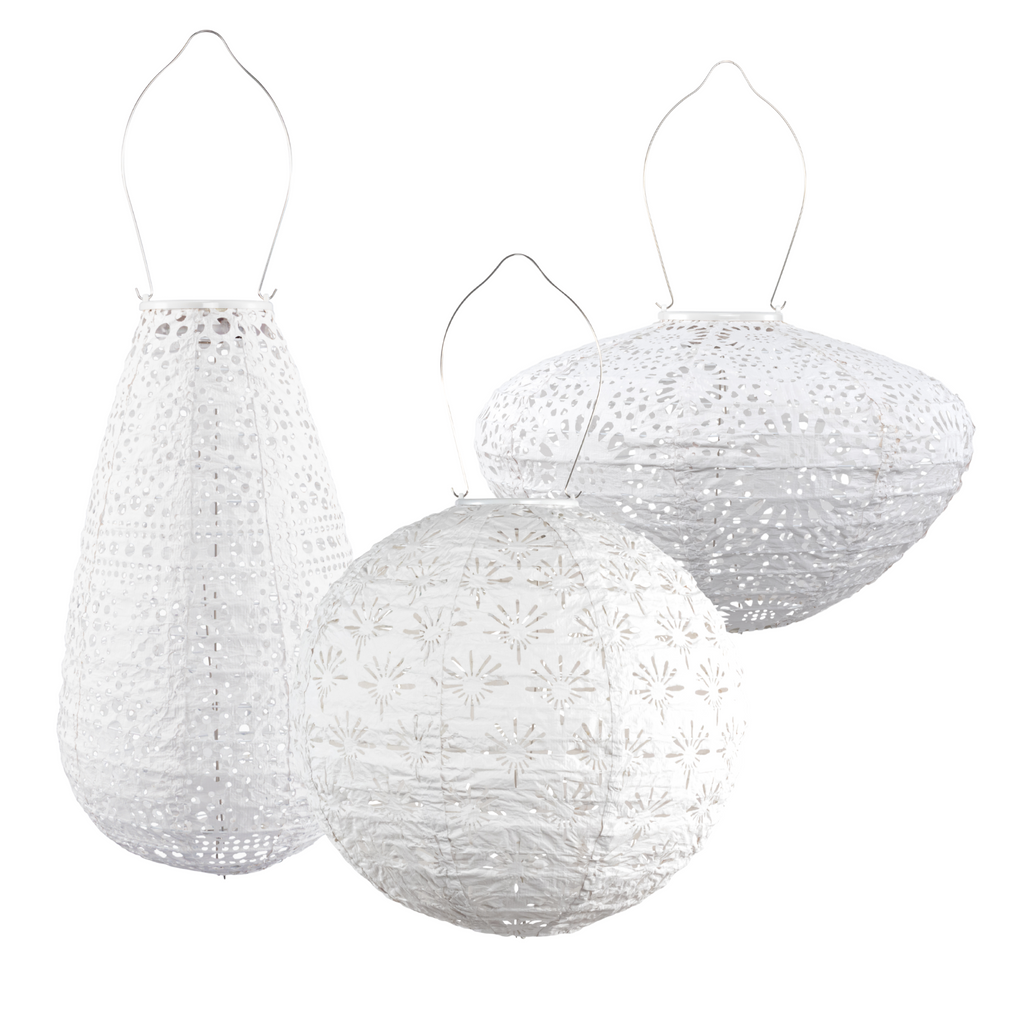 Allsop Soji Stella White Multi-Shape 3-pack | Heirloom Boulevard