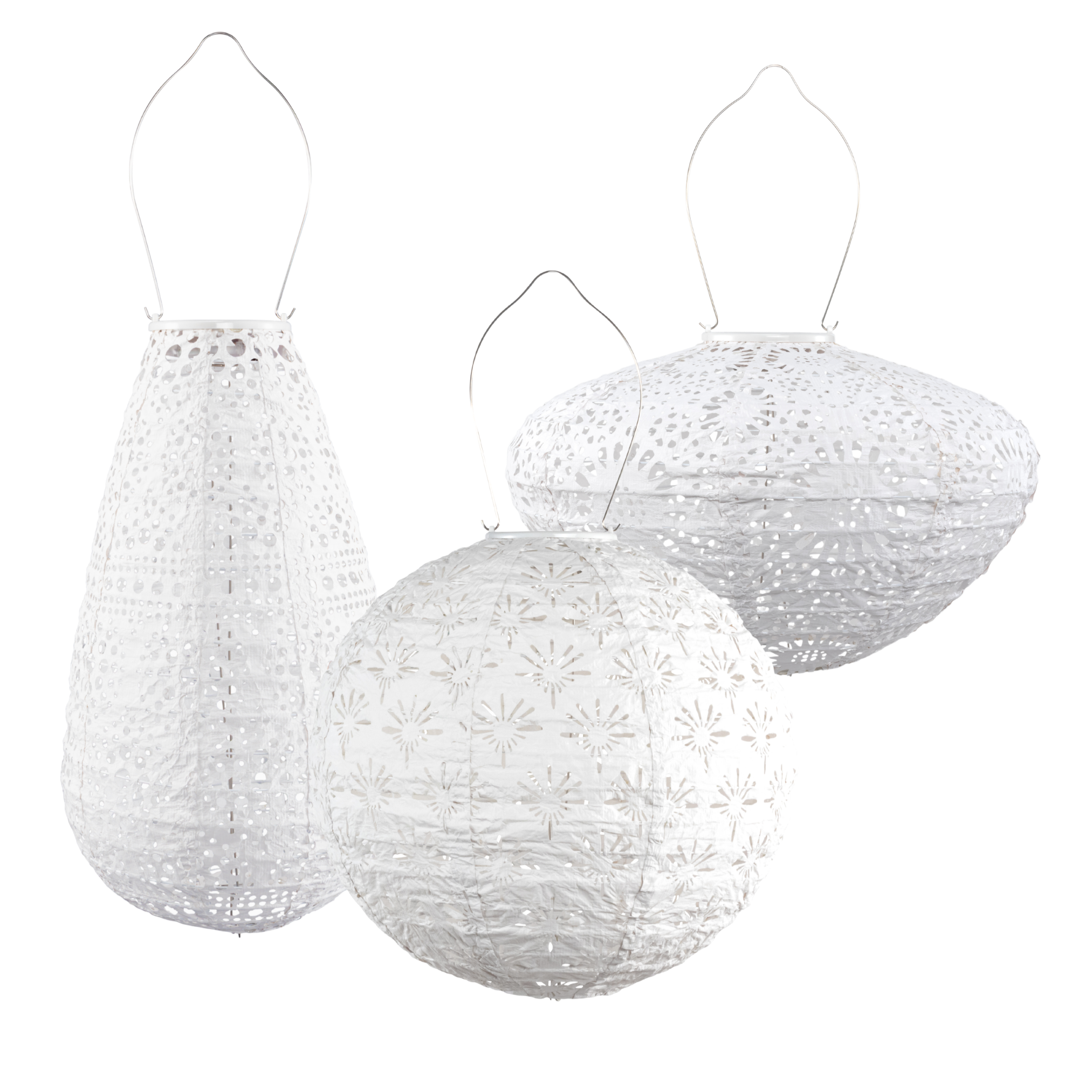 Allsop Soji Stella White Multi-Shape 3-pack | Heirloom Boulevard