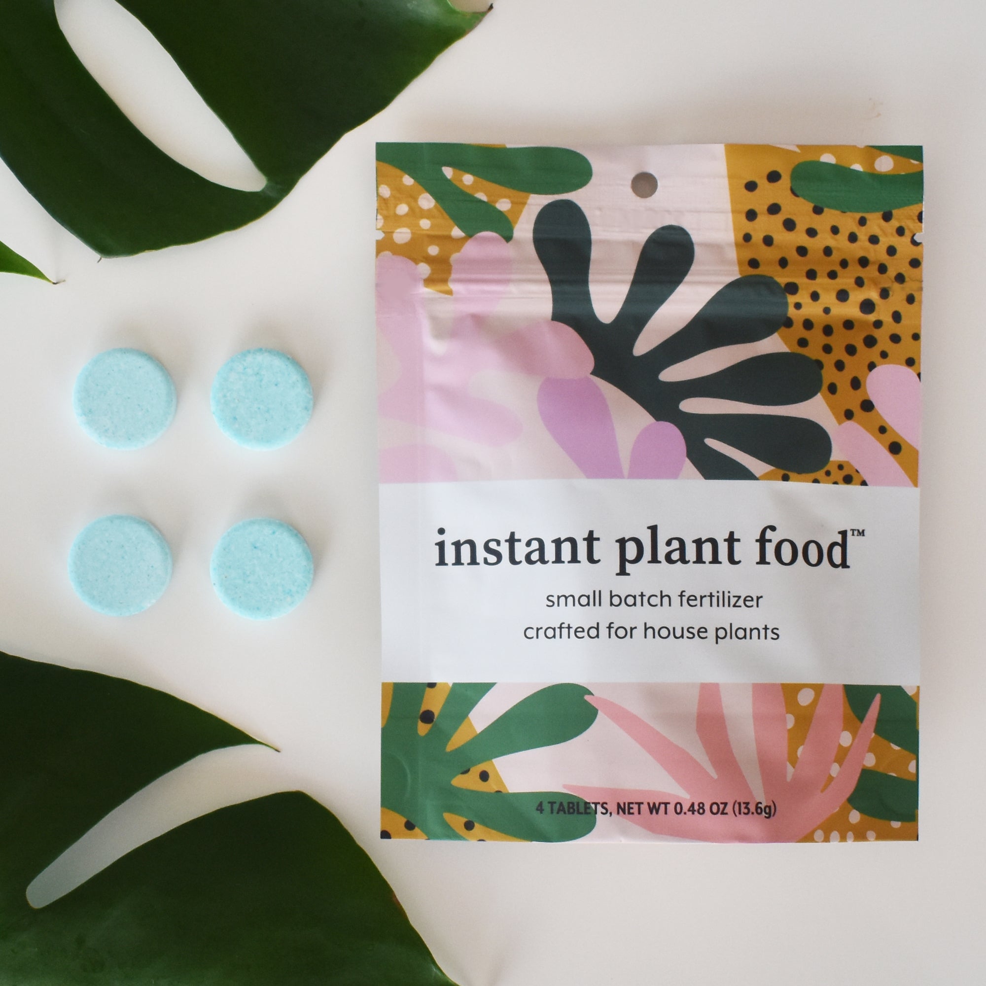 Instant Plant Food Instant Plant Food Tablets – 2 Pouches (4 Tablets per Pouch) - Plant Fertilizer for HOUSEPLANTS | Heirloom Boulevard