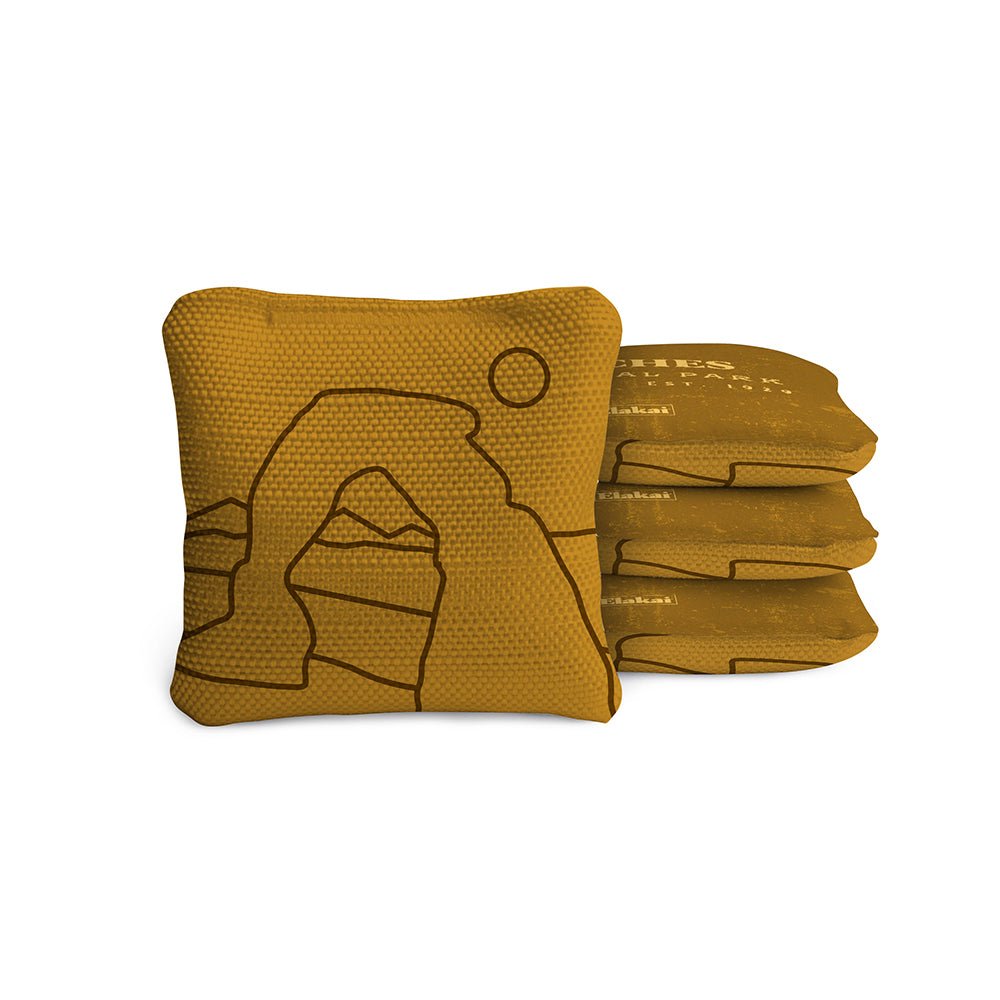 Elakai 4-in Travel Dual-Sided Cornhole Bags | National Parks Collection | Heirloom Boulevard