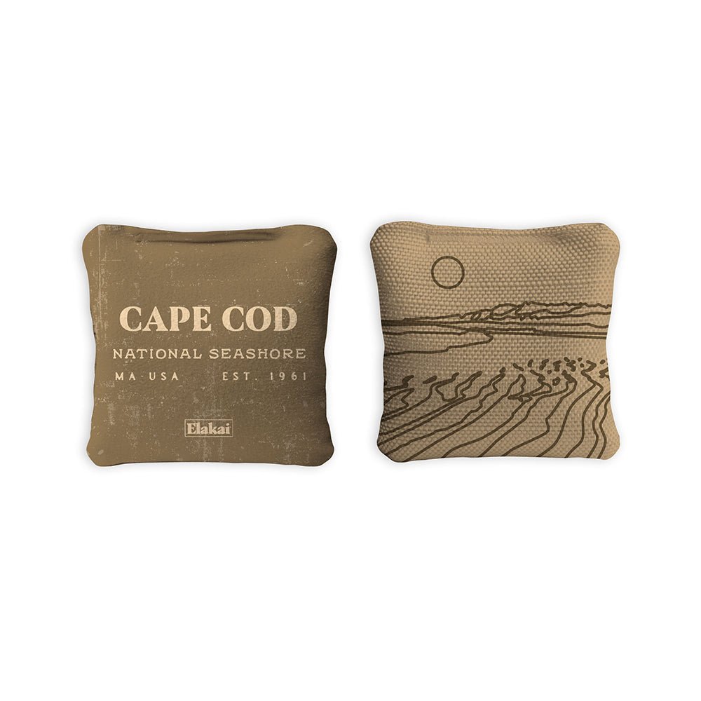Elakai 4-in Travel Dual-Sided Cornhole Bags | National Parks Collection | Heirloom Boulevard
