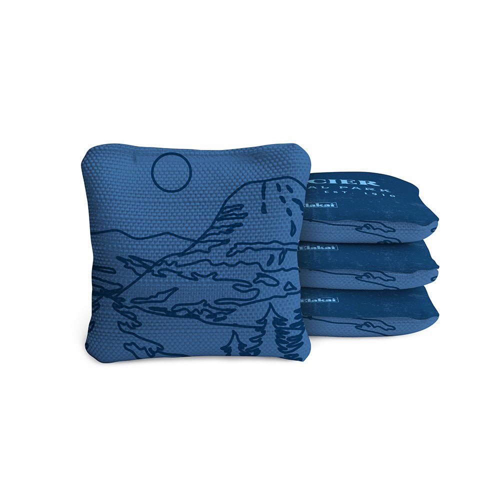 Elakai 4-in Travel Dual-Sided Cornhole Bags | National Parks Collection | Heirloom Boulevard