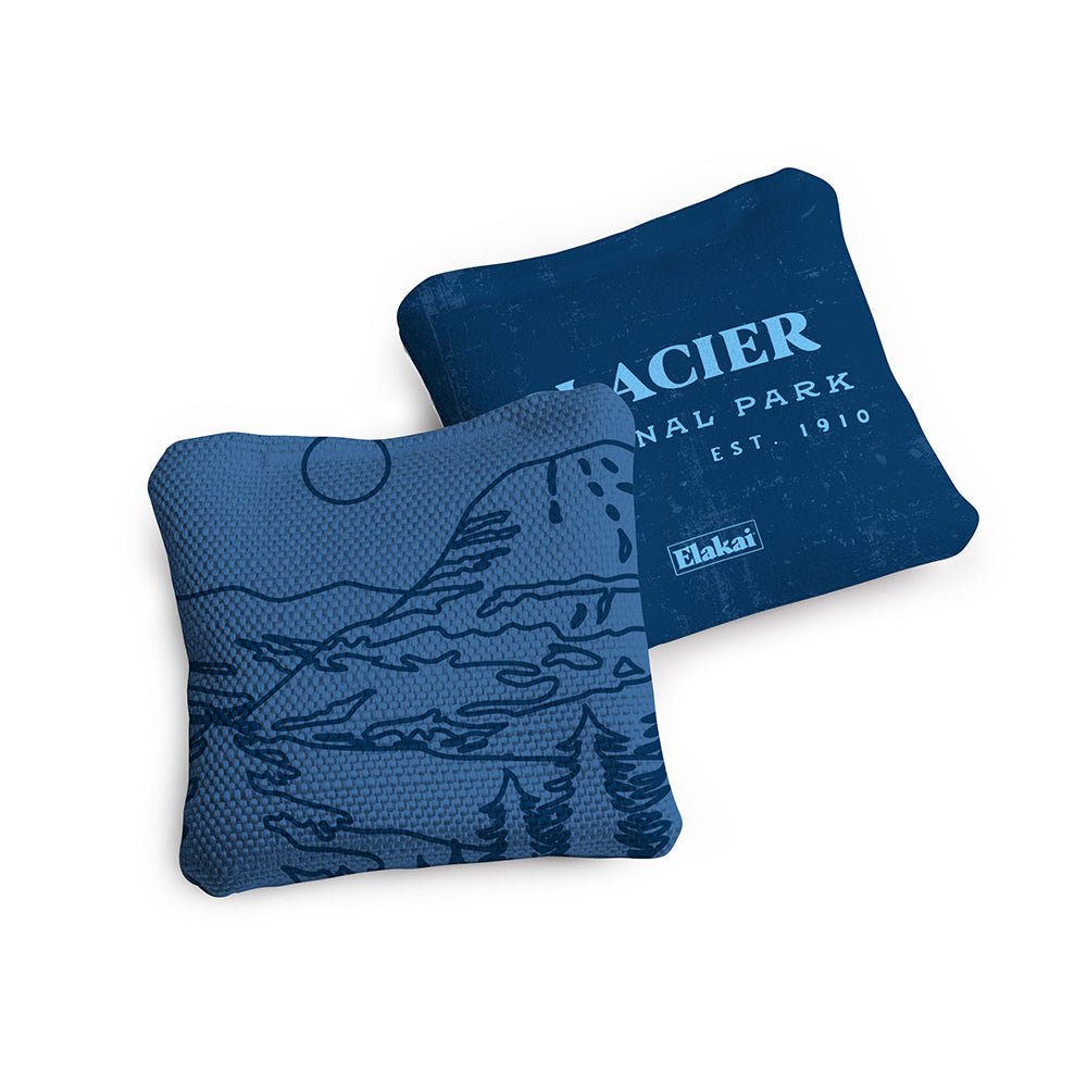 Elakai 4-in Travel Dual-Sided Cornhole Bags | National Parks Collection | Heirloom Boulevard