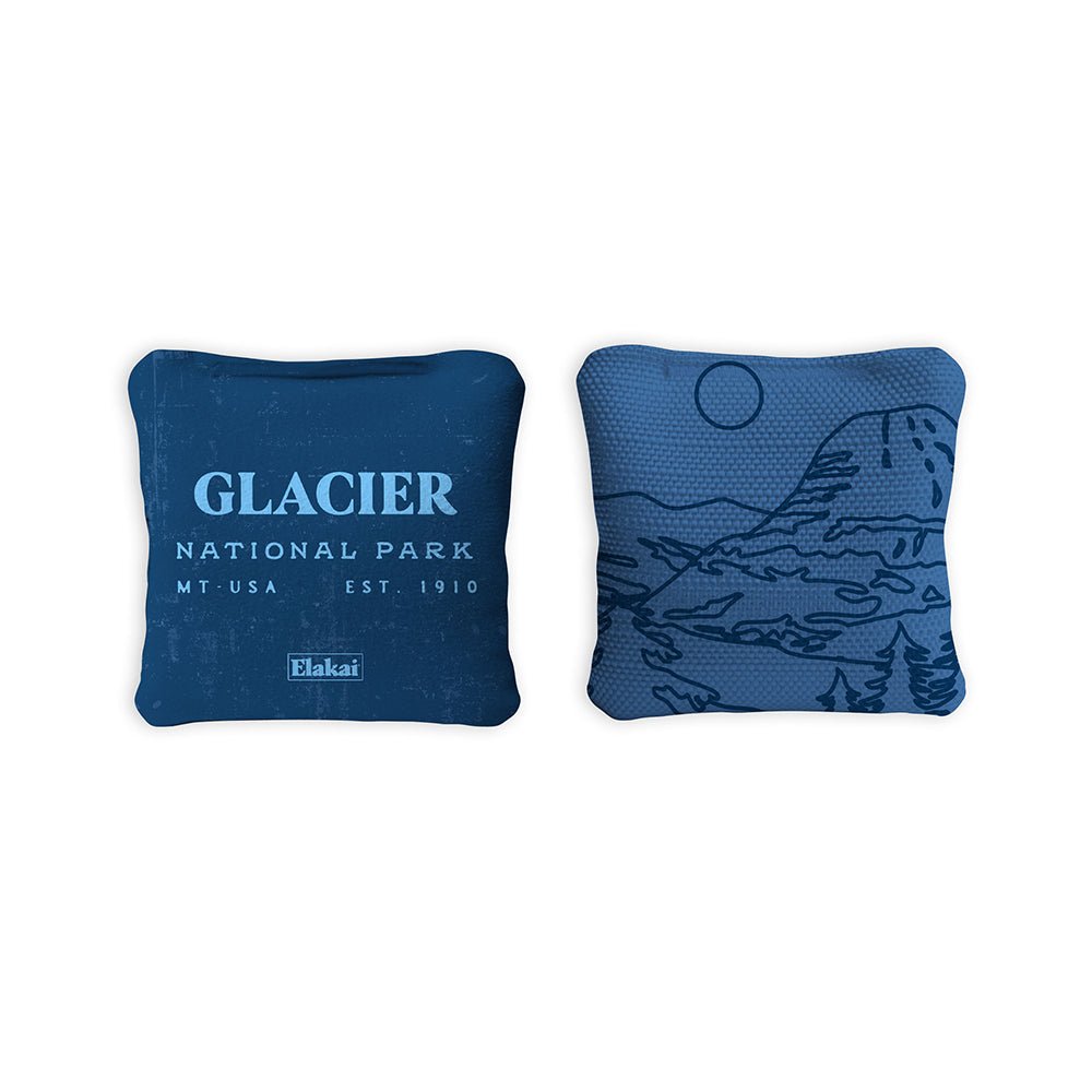 Elakai 4-in Travel Dual-Sided Cornhole Bags | National Parks Collection | Heirloom Boulevard