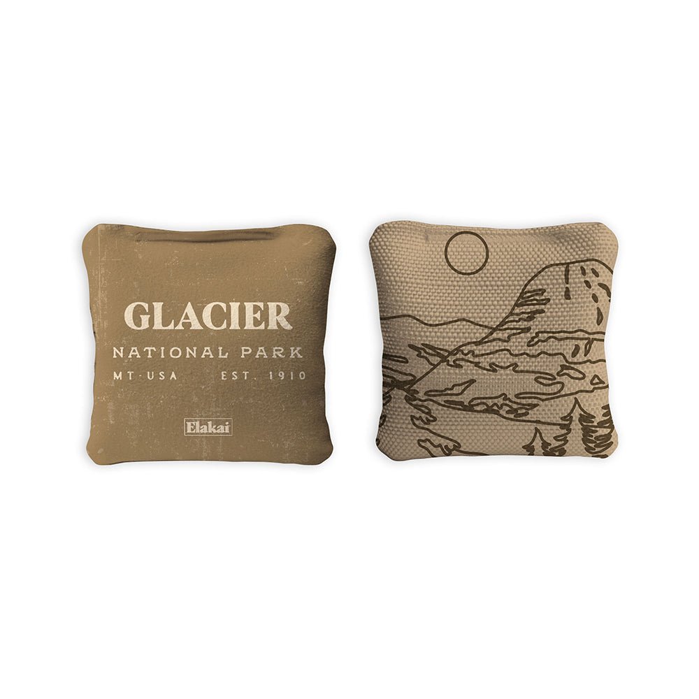Elakai 4-in Travel Dual-Sided Cornhole Bags | National Parks Collection | Heirloom Boulevard